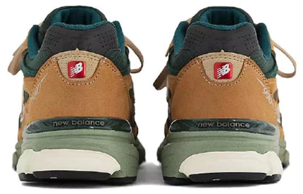Men's New Balance Teddy Santis x 990v3 Tan Green Shoes