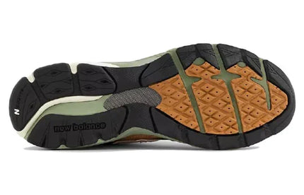 Men's New Balance Teddy Santis x 990v3 Tan Green Shoes