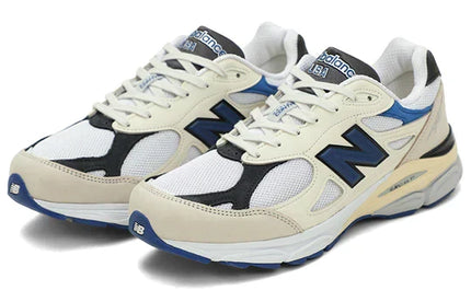 Men's New Balance Teddy Santis x 990v3 White Blue Shoes