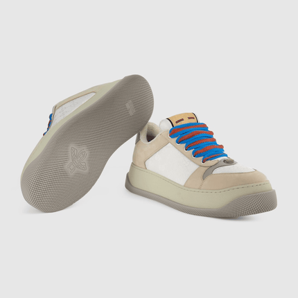 Men's Gucci Screener White GG Canvas Shoes