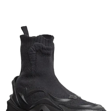 Men's Fendi Street Style Plain Sock Nero Sneakers