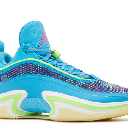 Men's Air Jordan 36 x Luka Doncic Low 'Laser Blue' Shoes