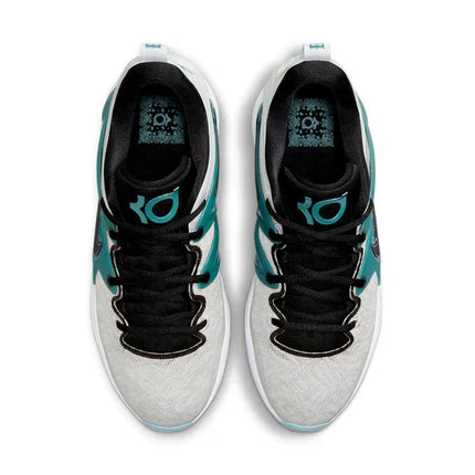 Men's KD 15 White Photon Dust Teal Shoes