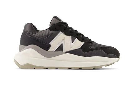 Men's New Balance 57/40 Black Gray White Shoes