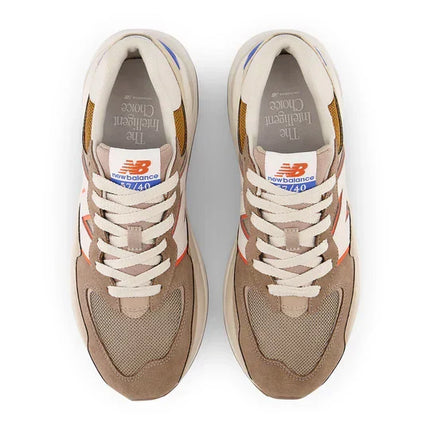 Men's New Balance 57/40 Brown Orange Shoes