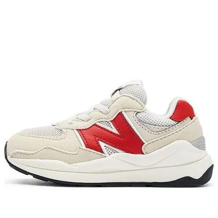Men's New Balance 57/40 Ivory Red Shoes