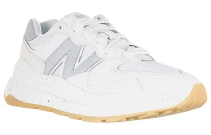 Men's New Balance 57/40 Pure White Gum Shoes