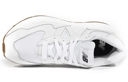Men's New Balance 57/40 White Gum Shoes