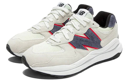 Men's New Balance 57/40 White Navy Shoes