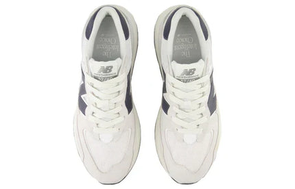 Men's New Balance 57/40 White Navy Shoes