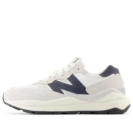 Men's New Balance 57/40 White Navy Shoes
