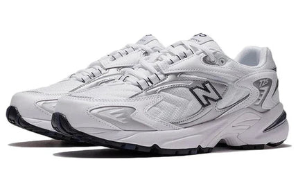 Men's New Balance 725 Metallic Silver White Shoes