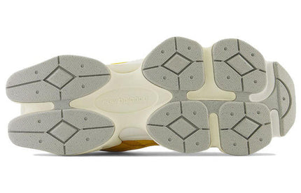 Men's New Balance 9060 Yellow Suede Shoes