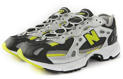 Men's New Balance 827 Black Silver Yellow Shoes