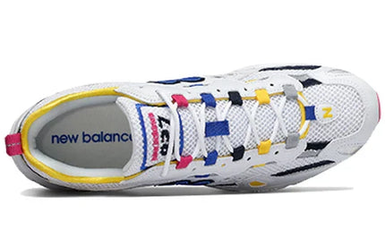 Men's New Balance 827 White Blue Yellow Shoes
