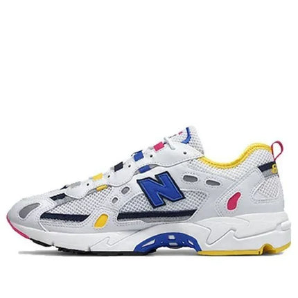 Men's New Balance 827 White Blue Yellow Shoes