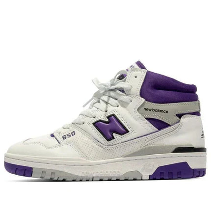 Men's New Balance 650R White Interstellar Purple Shoes