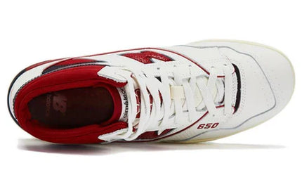 Men's New Balance x Aime Leon Dore 650R 'White Red' Shoes