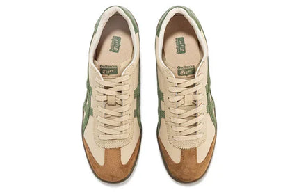 Men's Onitsuka Tiger Tokuten Beige Green Shoes