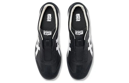 Men's Onitsuka Tiger Tokuten Slip-On 'Black White' Shoes