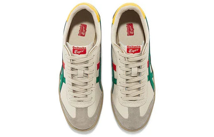 Men's Onitsuka Tiger Tokuten White Beige Red Green Shoes
