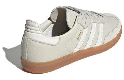 Men's Adidas Samba Aluminium Gum Shoes