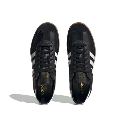 Men's Adidas Samba Black Gum Shoes