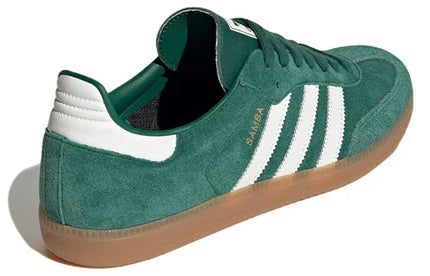 Men's Adidas Samba Collegiate Green Gum Shoes