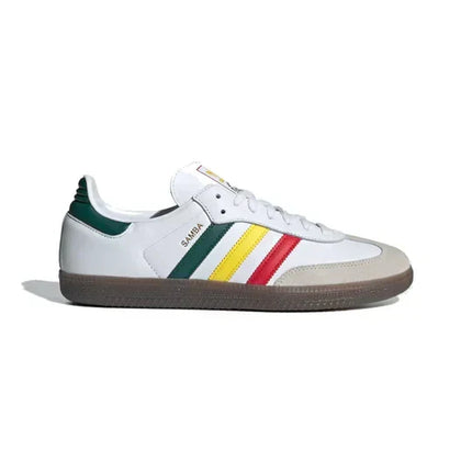 Men's Adidas Samba OG Rasta White Shoes