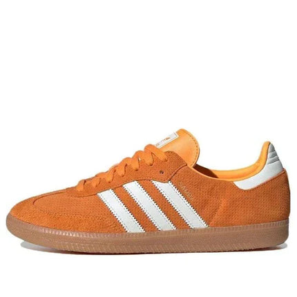 Men's Adidas Samba Orange Rush Gum Shoes
