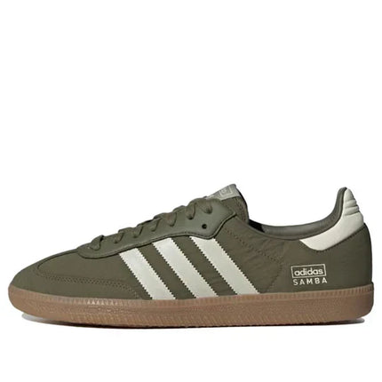 Men's Adidas Samba Reflective Pack - Focus Olive Shoes