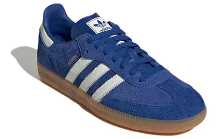 Men's Adidas Samba Royal Blue Gum Shoes