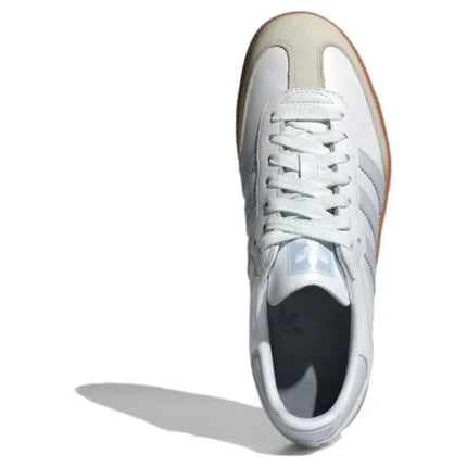 Men's Adidas Samba OG 'White Halo Blue' Shoes