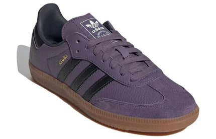 Men's Adidas Samba Shadow Violet Gum Shoes