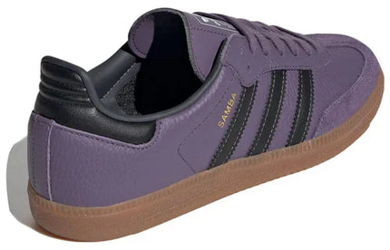 Men's Adidas Samba Shadow Violet Gum Shoes