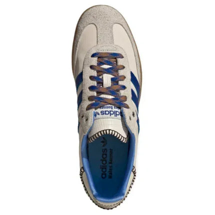 Men's Adidas Samba x Wales Bonner Samba Nylon 'Wonder Clay Royal Blue' Shoes