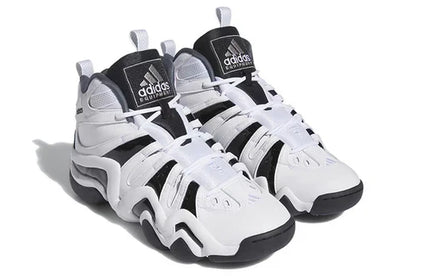 Men's Adidas Crazy 8 White Black Shoes