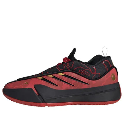 Men's Adidas x A Bathing Ape Dame 9 'Better Scarlet' Shoes