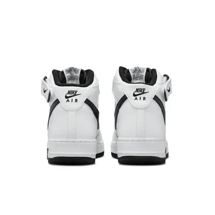 Men's Air Force 1 Mid '07 'White Black' Shoes