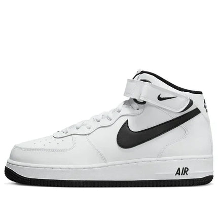 Men's Air Force 1 Mid '07 'White Black' Shoes