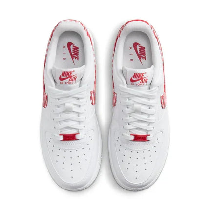 Men's Air Force 1 '07 Essential 'Mystic Red Gingham' Shoes