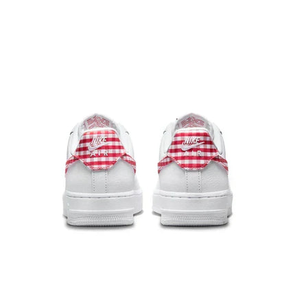 Men's Air Force 1 '07 Essential 'Mystic Red Gingham' Shoes