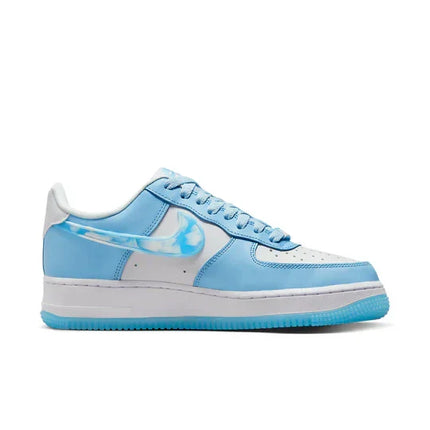 Men's Air Force 1 '07 Nail Art - Celestine Blue Shoes