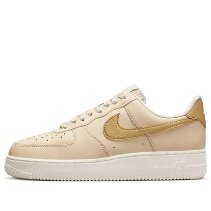 Men's Air Force 1 '07 Sanddrift Gold Shoes