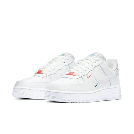 Men's Air Force 1 '07 Summit White Solar Red Shoes