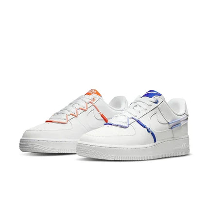 Men's Air Force 1 '07 White Safety Orange Shoes