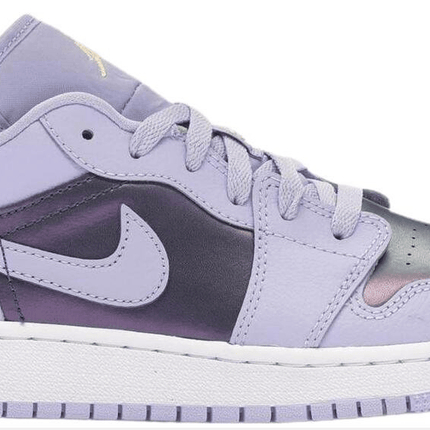 Men's Air Jordan 1 Low GS Ã¢â‚¬ËœOxygen Purple' Shoes