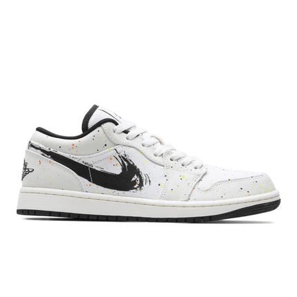 Men's Air Jordan 1 Low SE Paint Splatter Shoes