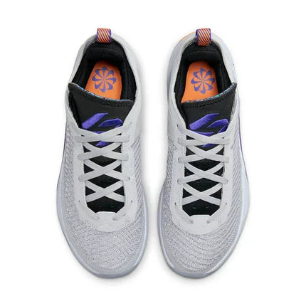 Men's Air Jordan Luka 1 Grey Blue Orange Shoes