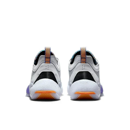 Men's Air Jordan Luka 1 Grey Blue Orange Shoes
